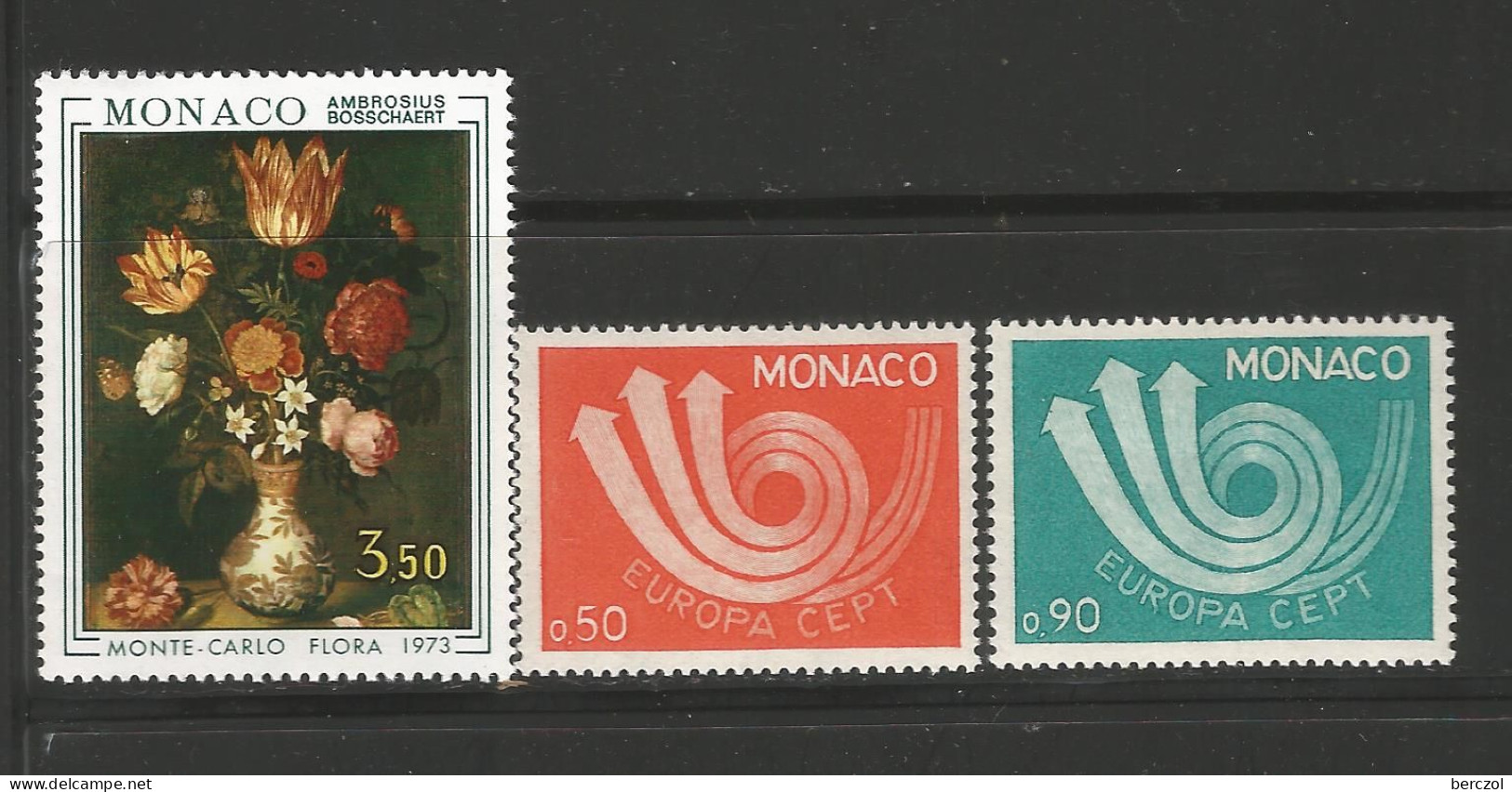 MONACO ANNEE 1973 N°916à 918 NEUFS** MNH COTE 20,60€ - Neufs