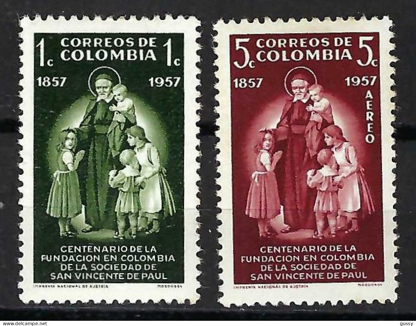 COLOMBIE Ca.1957: Lot De Neufs* - Kolumbien