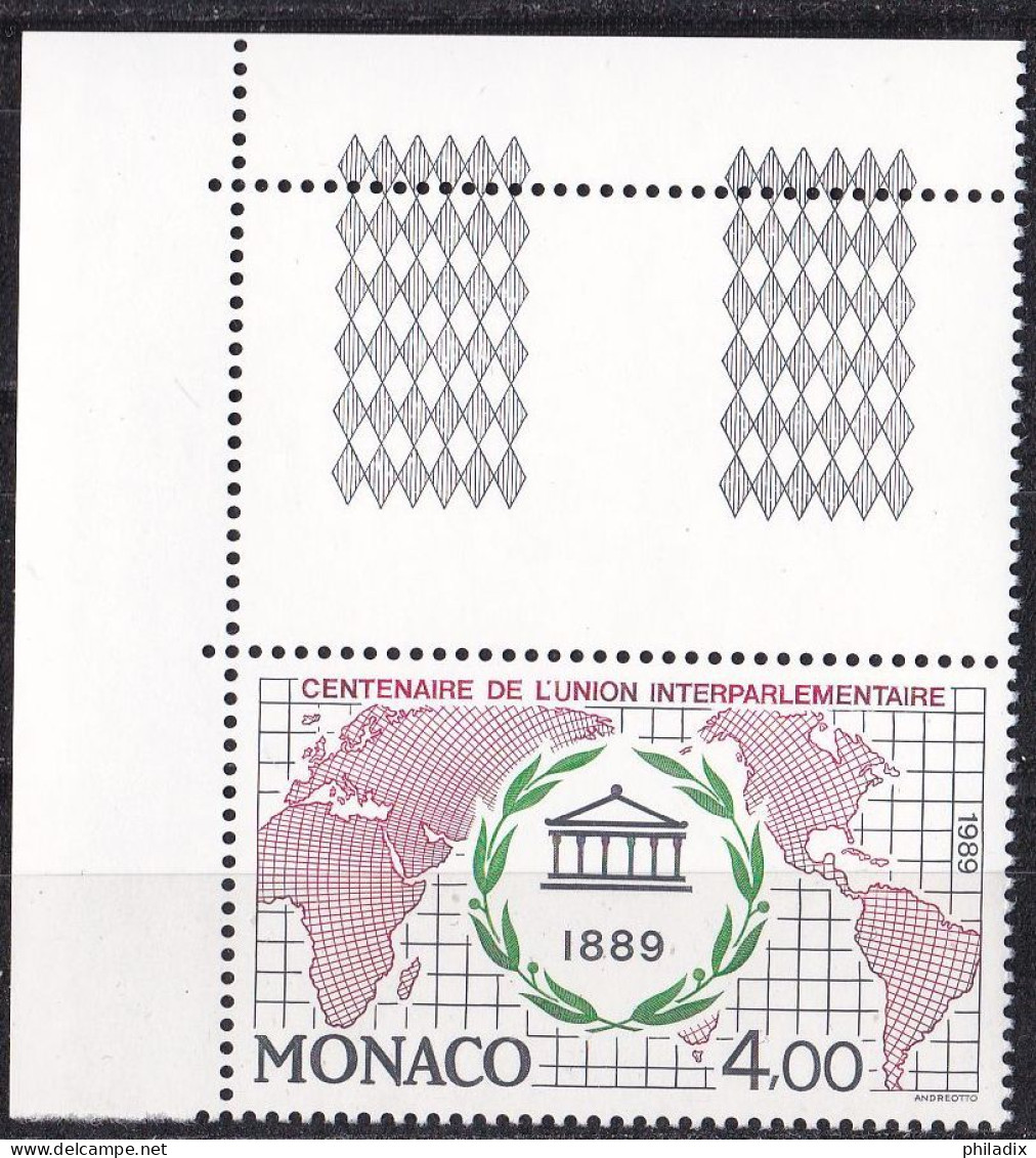 Monaco Marke Von 1989 **/MNH (A5-10) - Nuevos