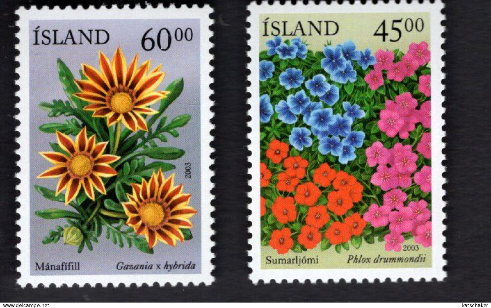 2022475796 2003 SCOTT 982 983 (XX)  POSTFRIS MINT NEVER HINGED - FLORA - FLOWERS - Unused Stamps