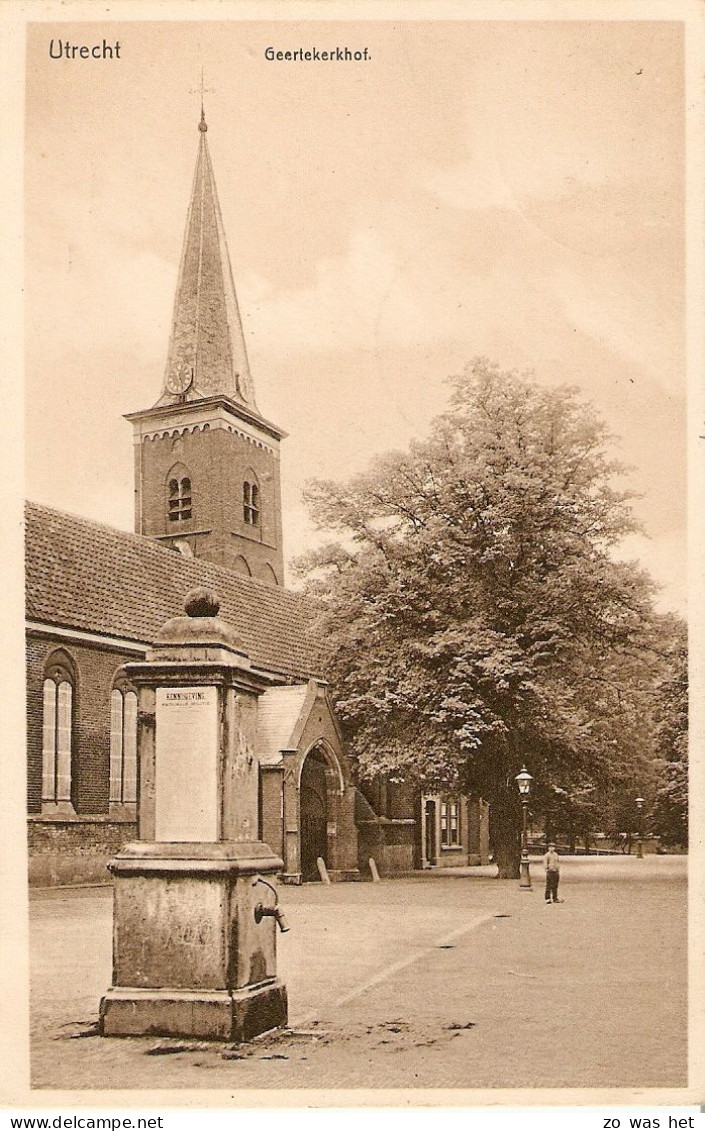 Utrecht, Geertekerkhof - Utrecht