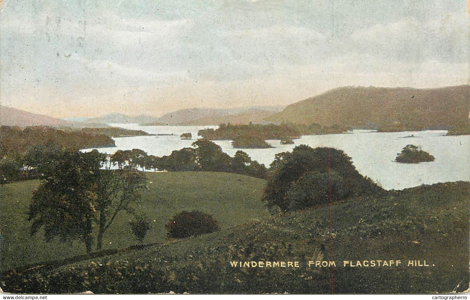 United Kingdom England Windermere From Flagstaff Hill - Andere & Zonder Classificatie