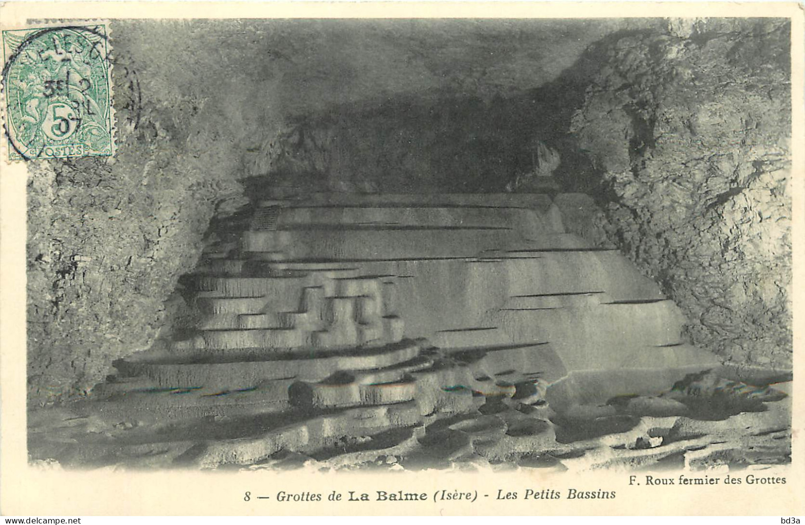  38 -  GROTTES DE LA BALME - LES PETITS BASSINS - La Balme-les-Grottes