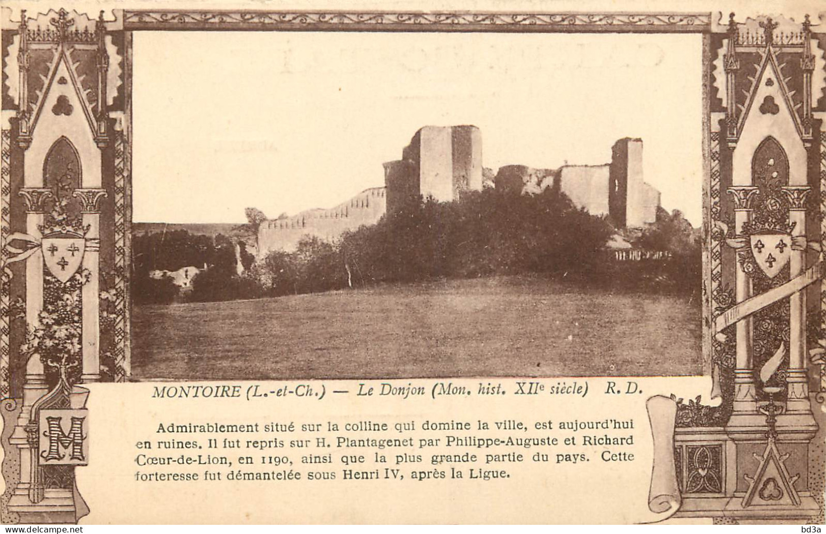  41 -  MONTOIRE - LE DONJON - Montoire-sur-le-Loir