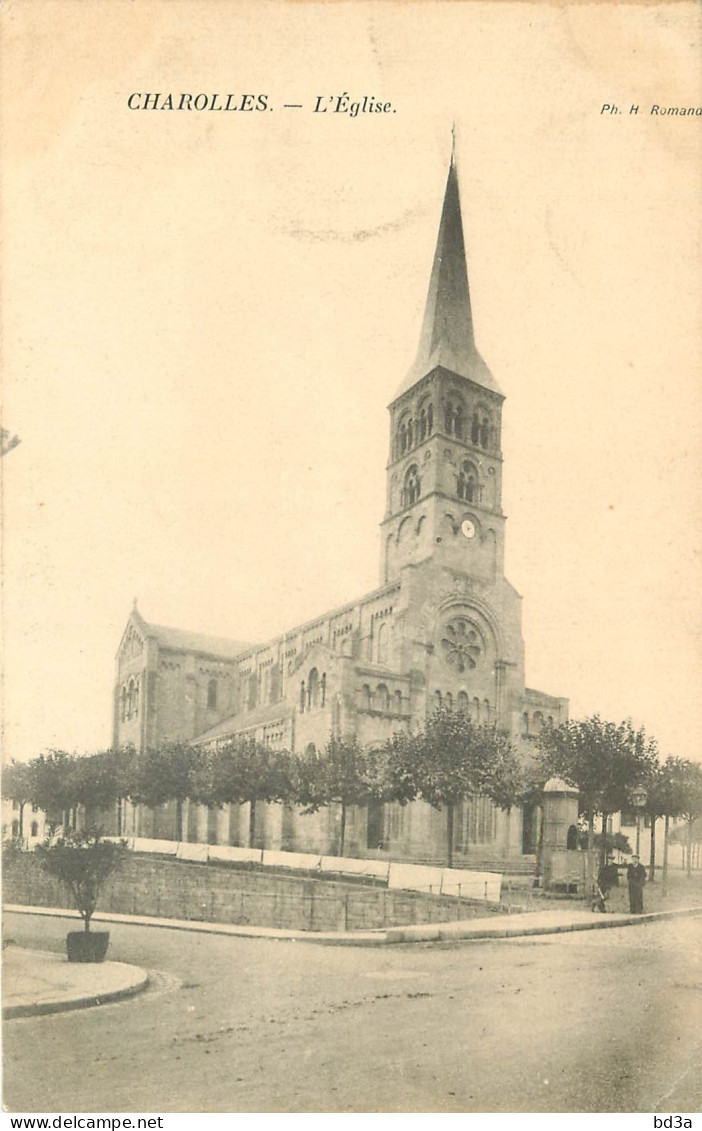  71 -   CHAROLLES  - L'EGLISE - Charolles