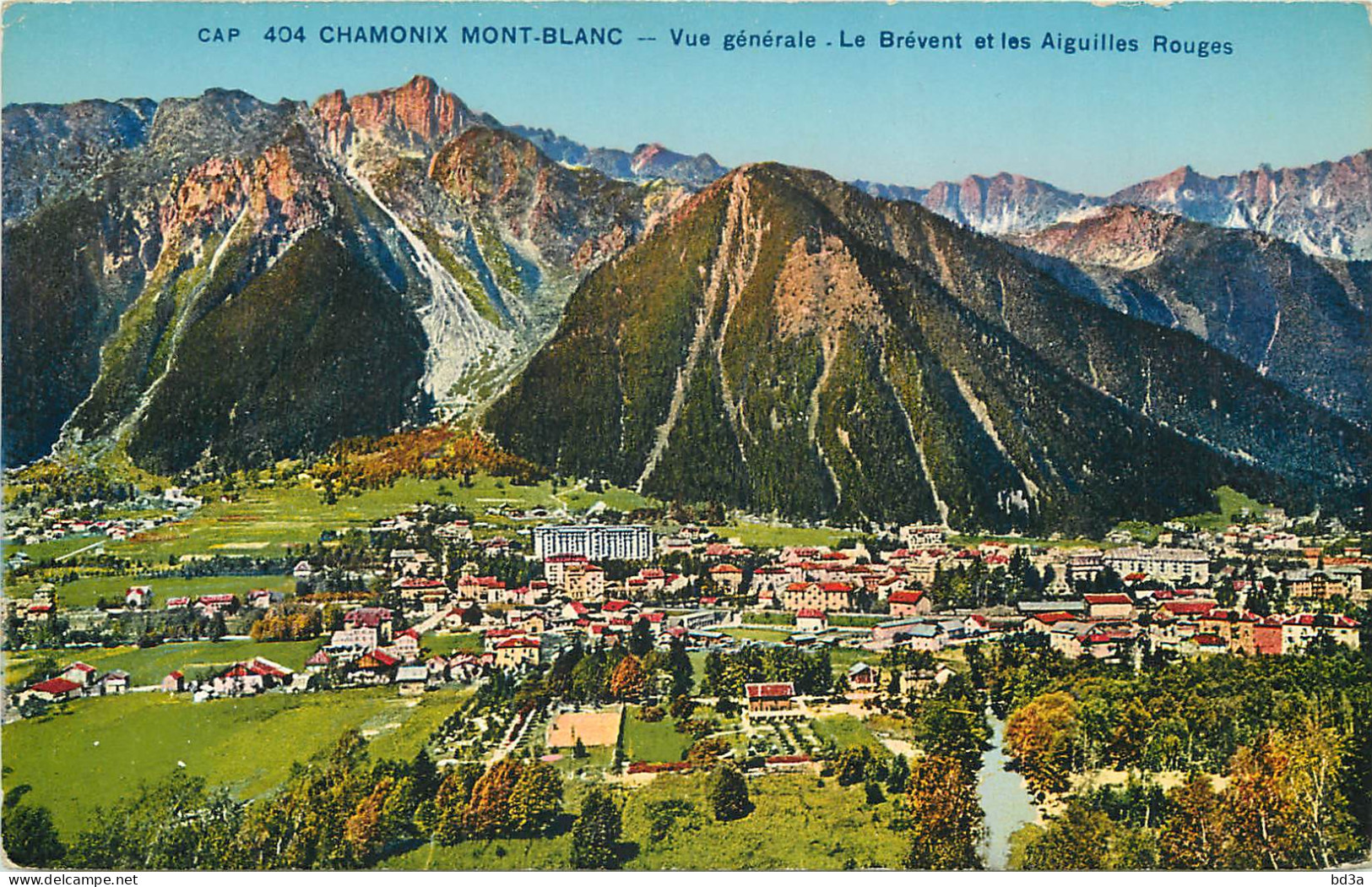   74 -  CHAMONIX MONT BLANC - VUE GENERALE - Chamonix-Mont-Blanc