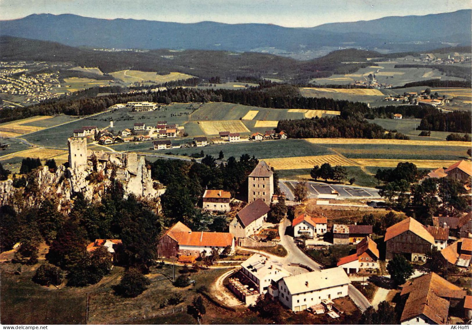 Burgruine Weissenstein Am Pfahl Bei Regen (Bayer. Wald) - Regen