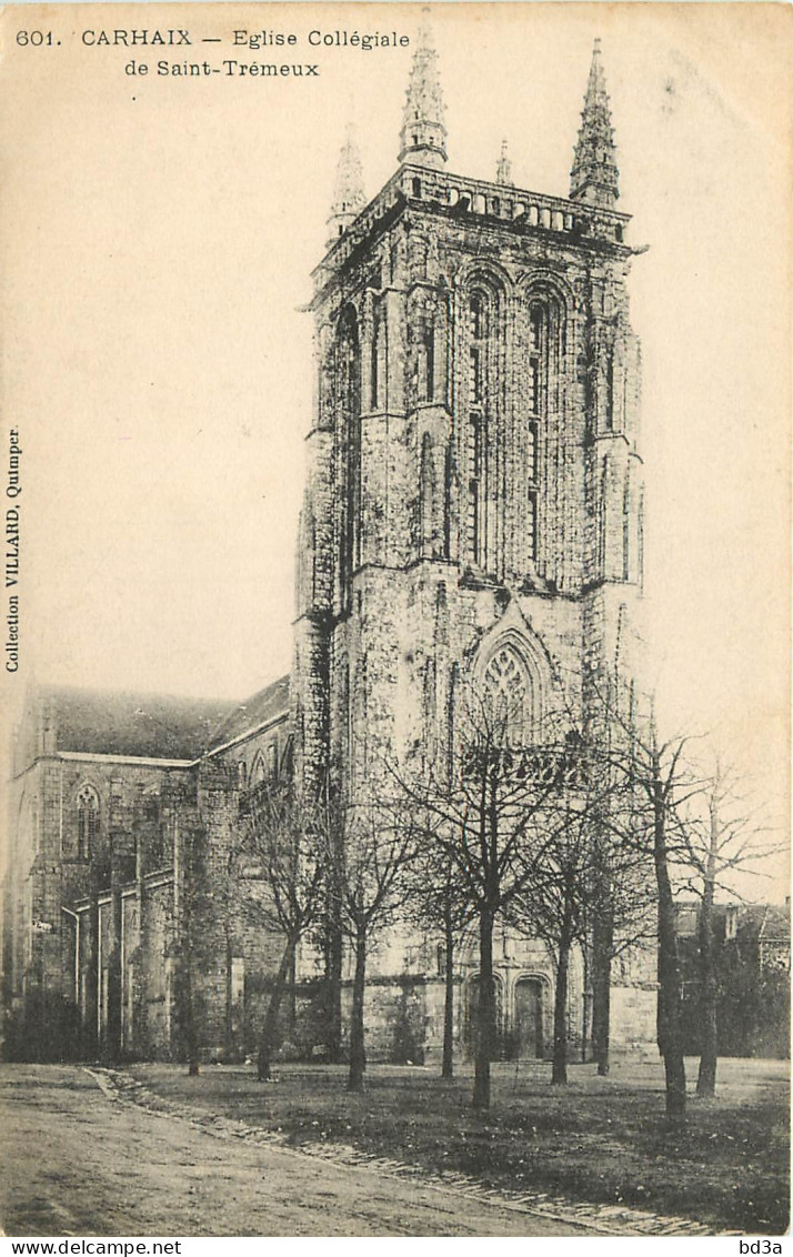  29 - CARHAIX - EGLISE COLLEGIALE DE SAINT TREMEUX - Carhaix-Plouguer