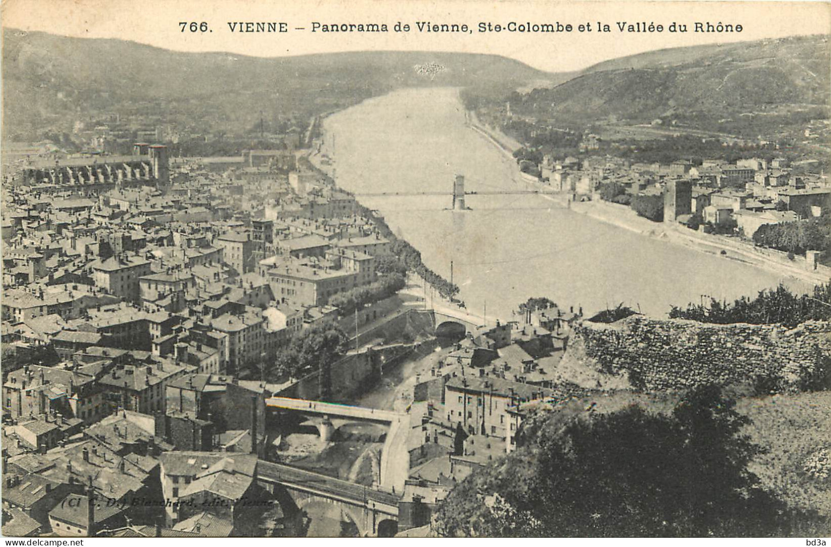  38 -  VIENNE -  PANORAMA DE VIENNE - STE COLOMBE ET LA VALLEE DU RHONE - Vienne