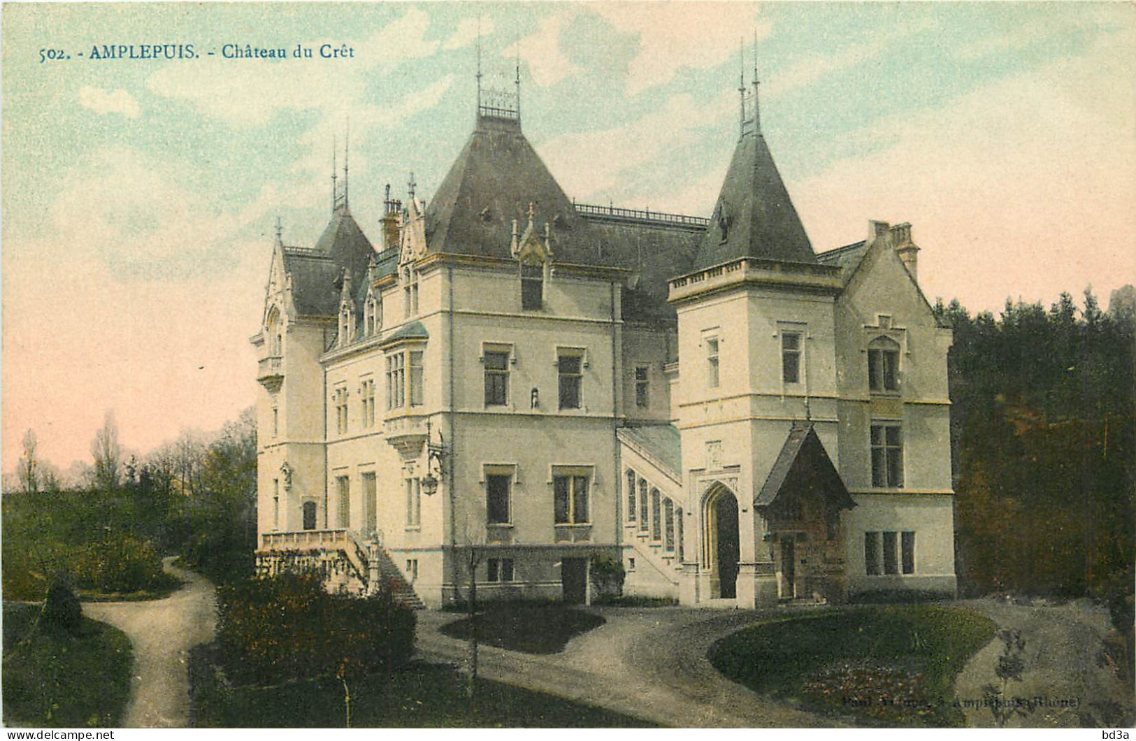 69 -  AMPLEPUIS -  CHATEAU DE CRÊT - Amplepuis