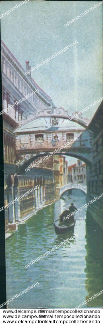 Bt368 Cartolina  Mini Venezia Citta' 5x14 Cm Ponte Dei Sospiri  Veneto - Venezia (Venedig)