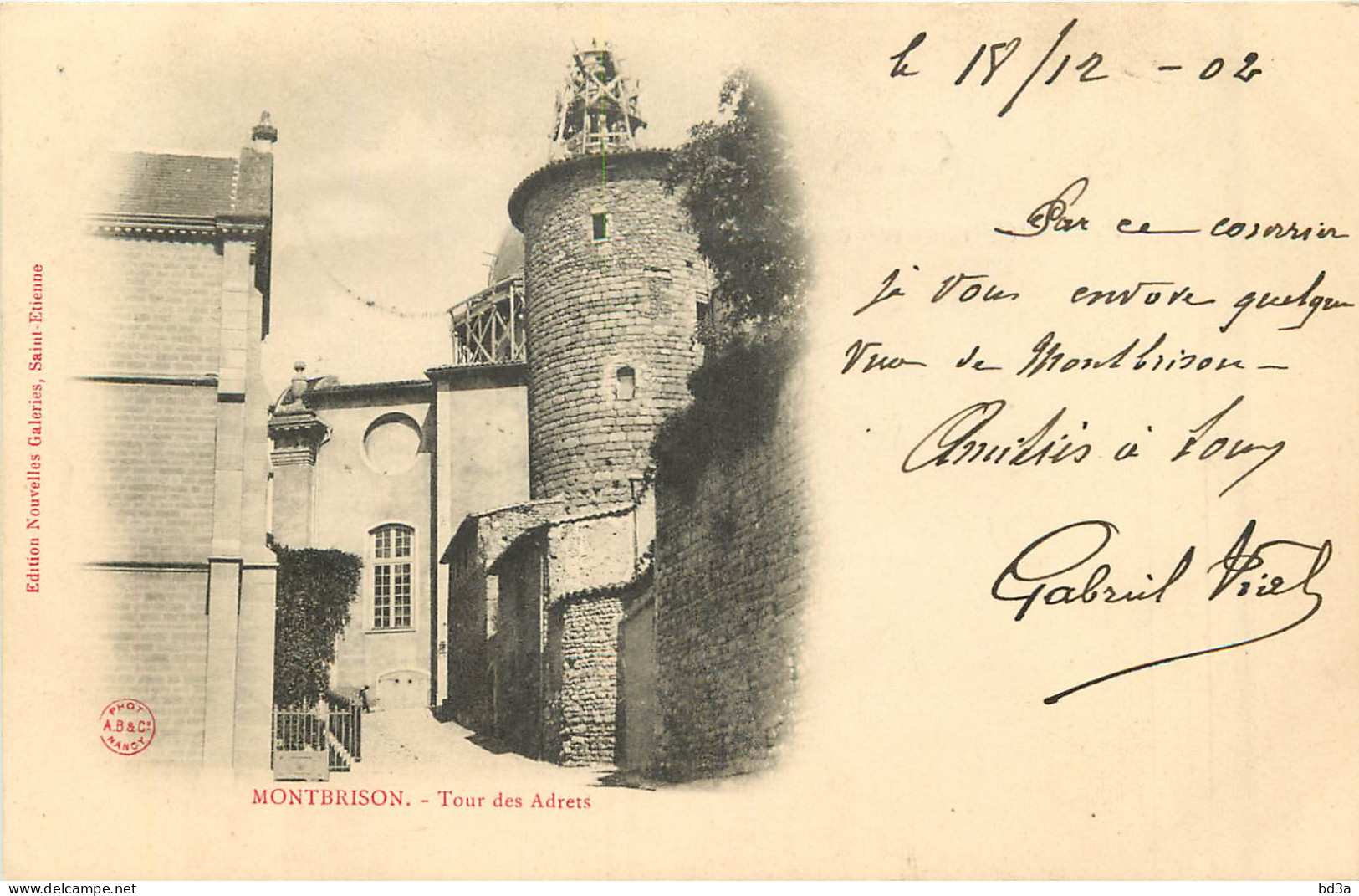 42 -  MONTBRISON -  TOUR DES ADRETS - Montbrison