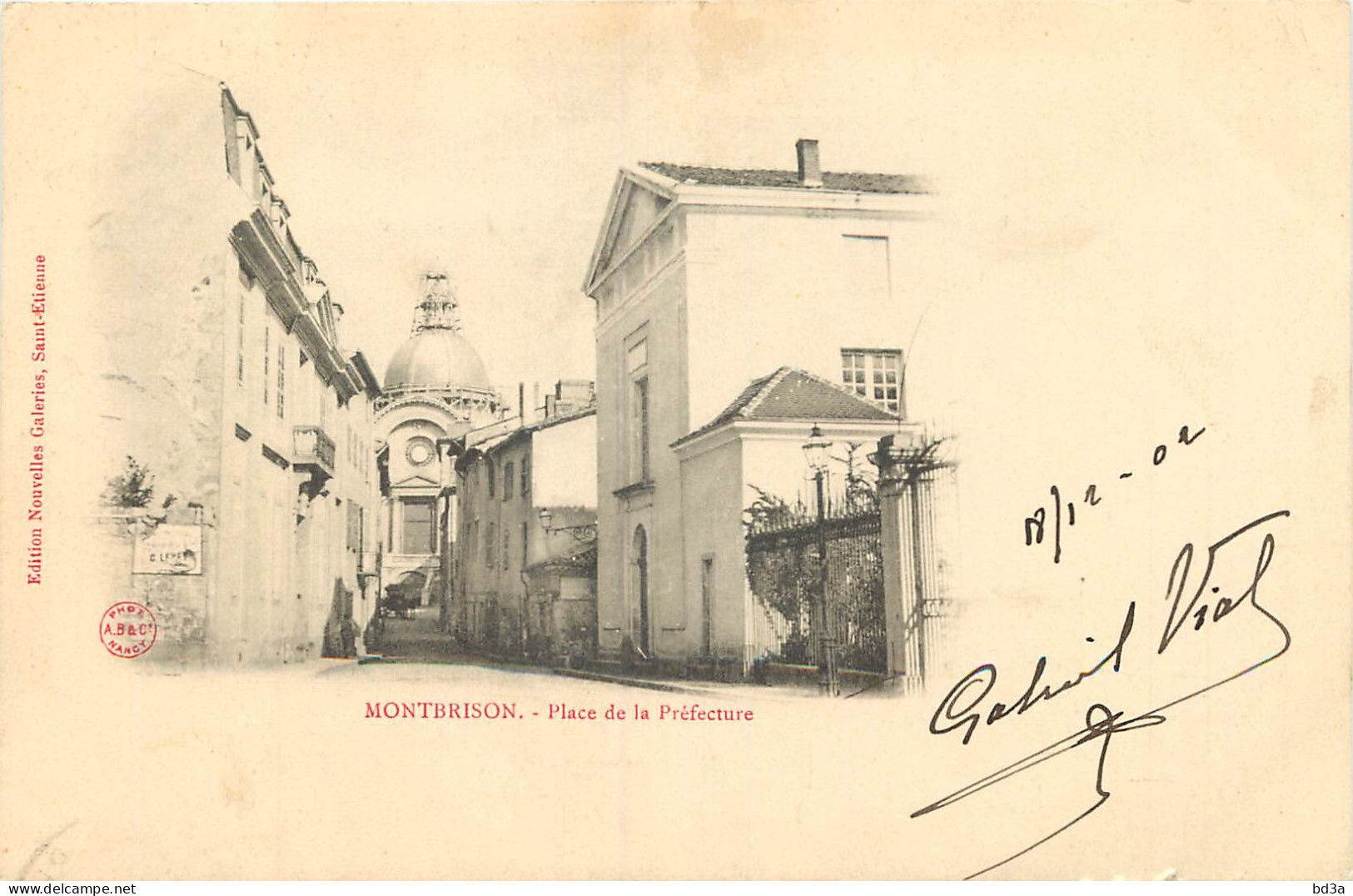 42 - MONTBRISON -  PLACE DE LA PREFECTURE - Montbrison