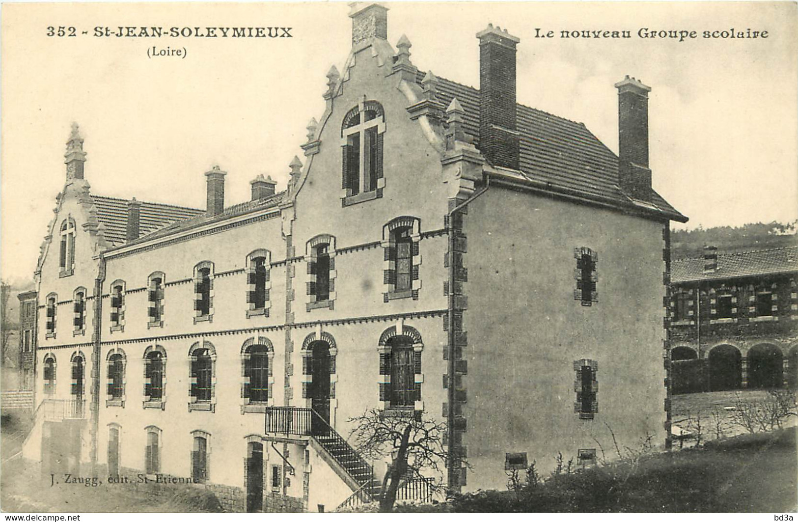 42 - SAINT JEAN SOLEYMIEUX - LE NOUVEAU GROUPE SCOLAIRE - Saint Jean Soleymieux