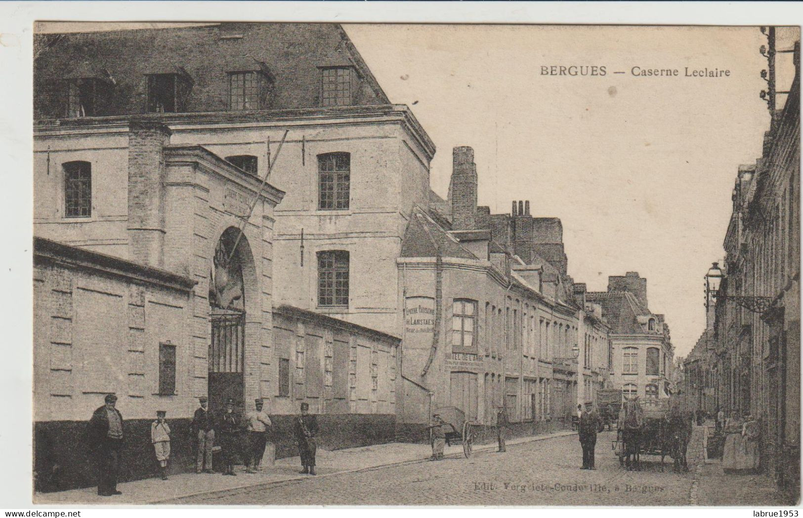 Bergues -Caserne Leclaire   (G.2598) - Bergues