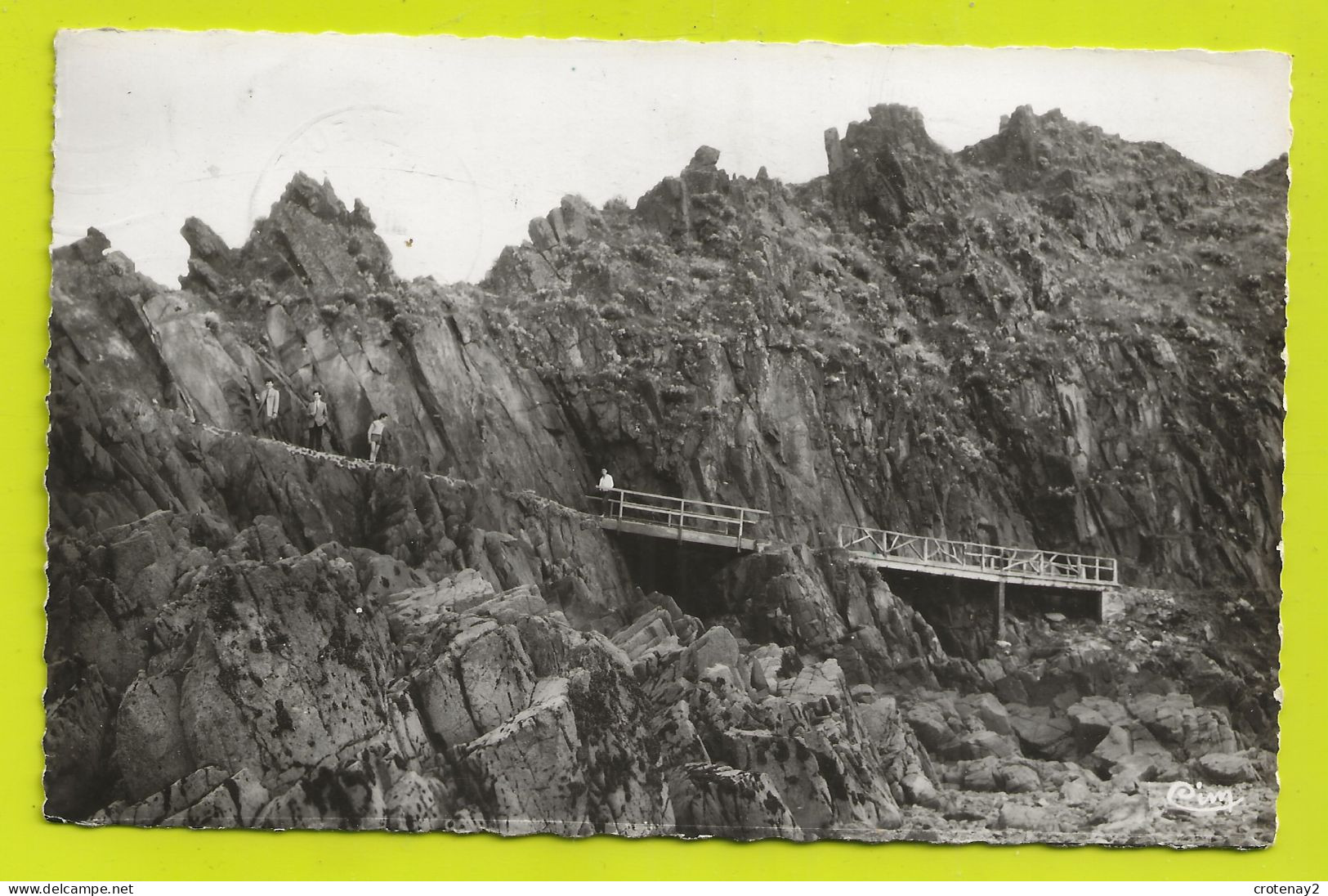 22 LE VAL ANDRE Promenade De LALINGOUARE VOIR DOS Postée De PLENEUF En 1954 - Pléneuf-Val-André