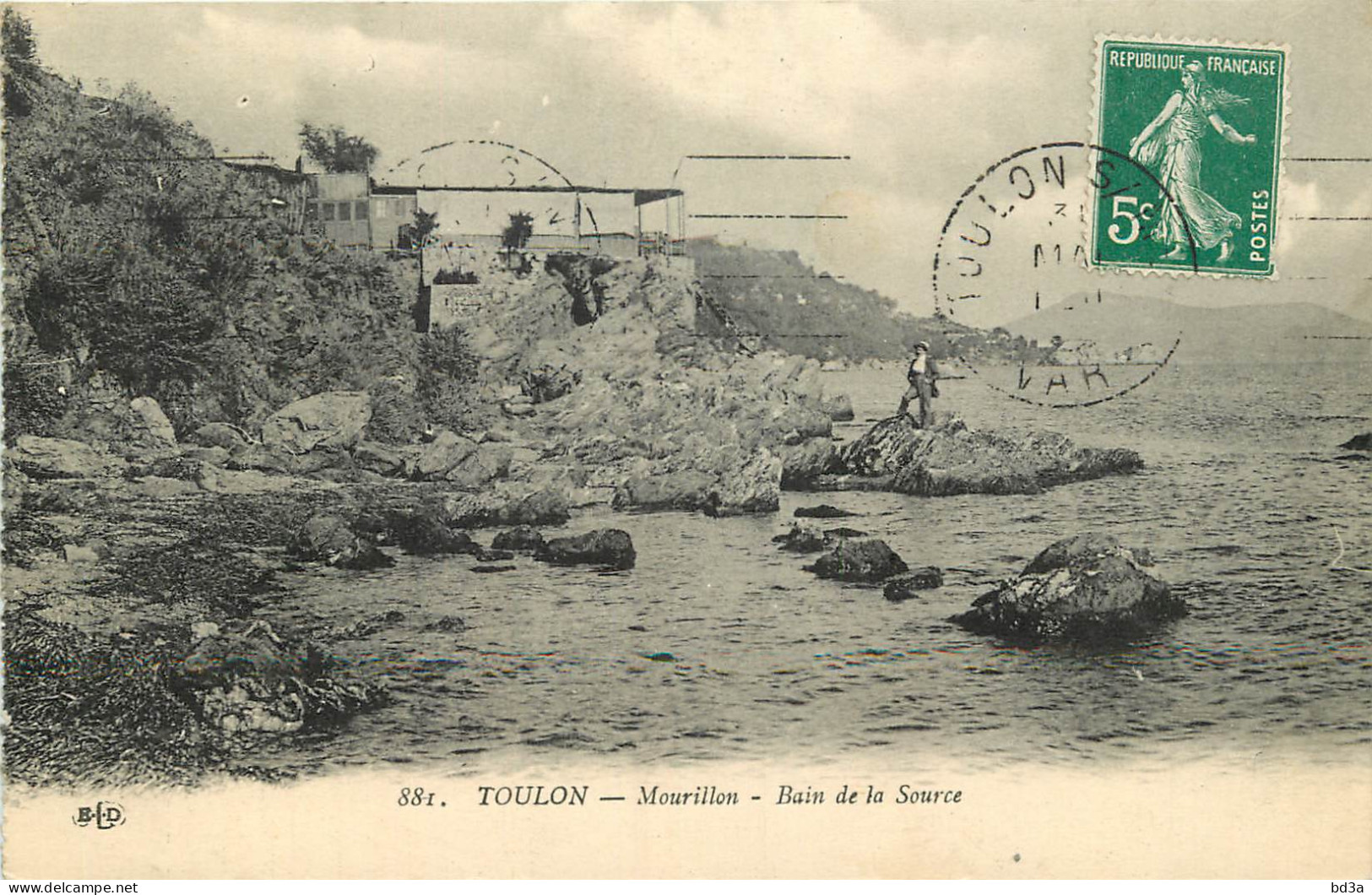 83 - TOULON -  MOURILLON - BAIN DE LA SOURCE - Toulon