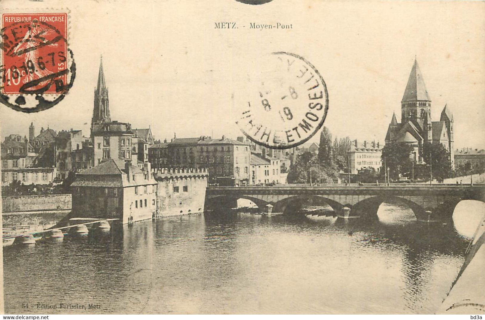 57 - METZ -  MOYEN PONT - Metz
