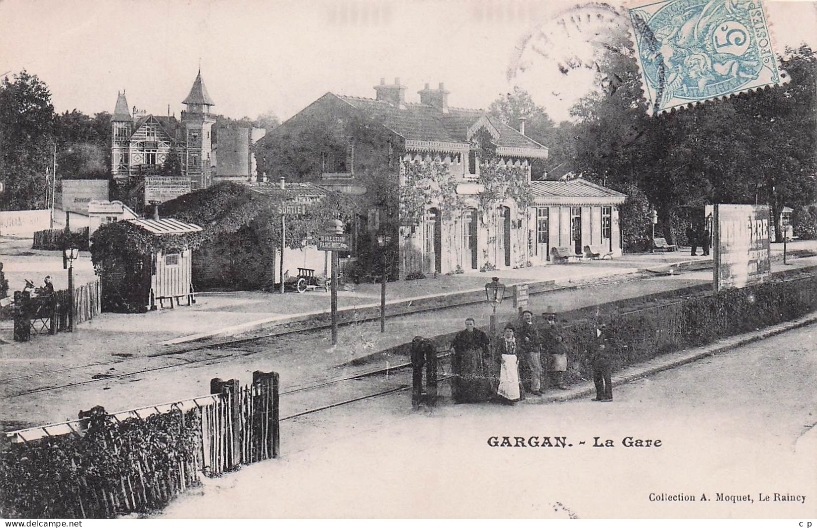 Livry Gargan - La Gare    -   CPA °J - Livry Gargan