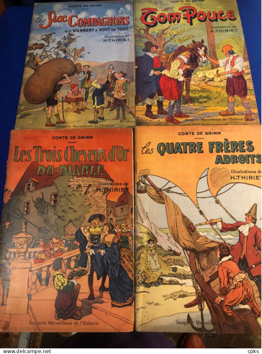 Imagerie Merveilleuse De L'enfance: 4 Contes De Grimm - Contes