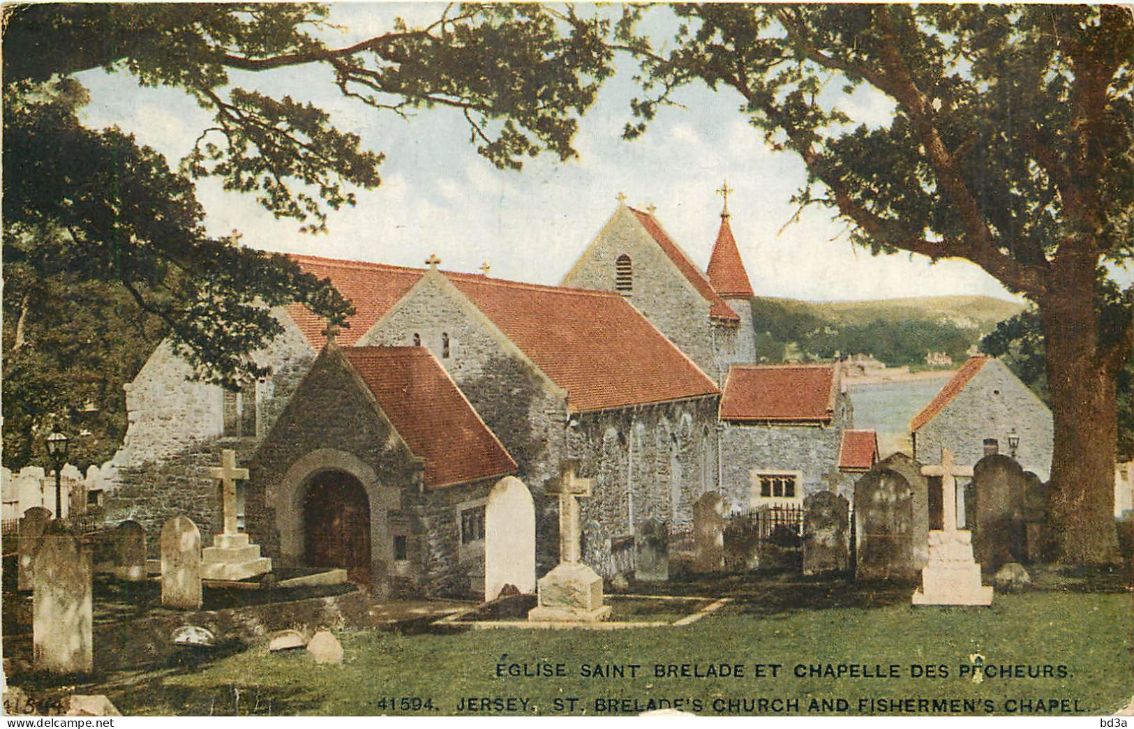  JERSEY - EGLISE SAINT BRELADE ET CHAPELLE DES PECHEURS - Altri & Non Classificati