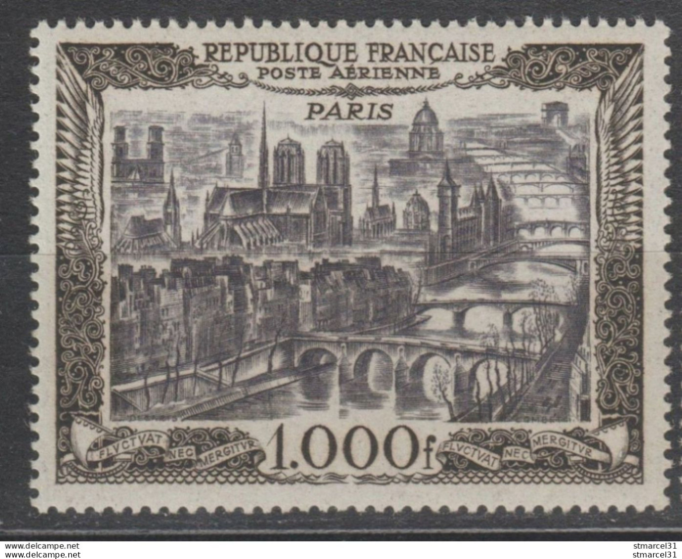 EN FOND BLEU Le N°29 Neuf** LUXE Cote 165€ - 1927-1959 Ungebraucht