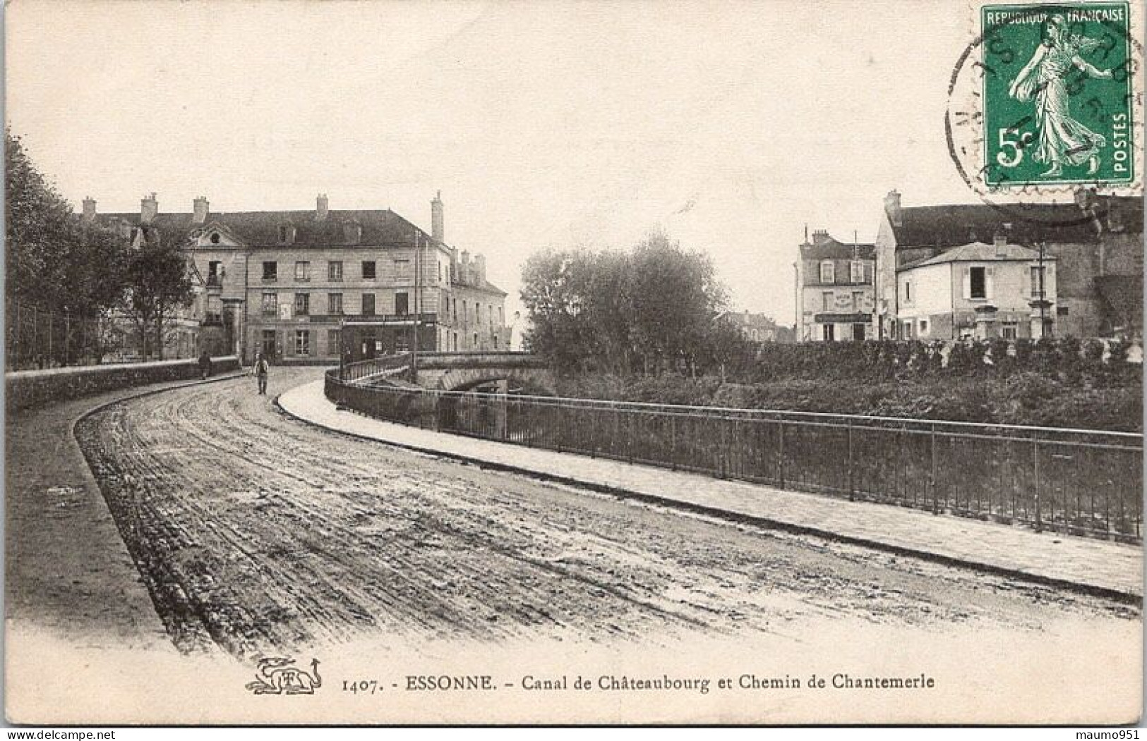 91 ESSONNE - Canalde Chateaubourg Et Chemin De Chantemerle - Corbeil Essonnes