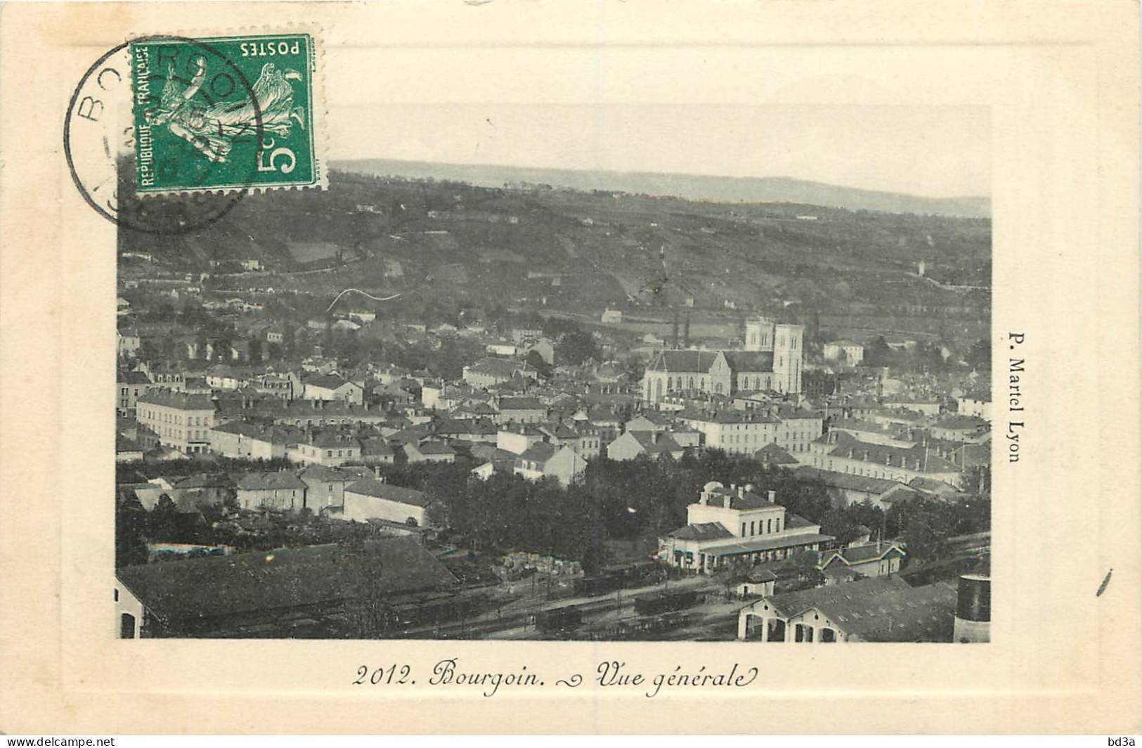38 -  BOURGOIN - VUE GENERALE - Bourgoin
