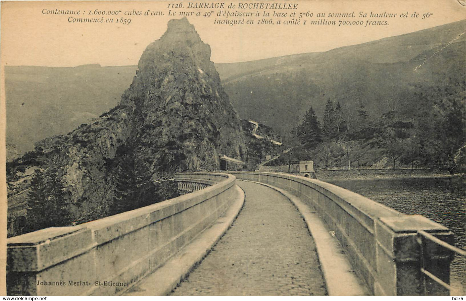 42 -  BARRAGE DE ROCHETAILLEE - Rochetaillee