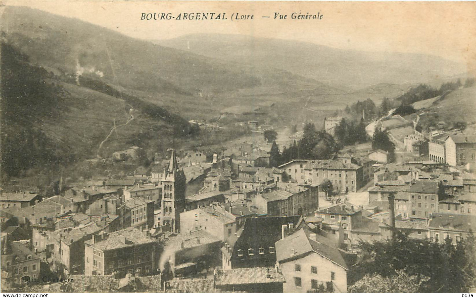 42 -  BOURG ARGENTAL - VUE GENERALE - Bourg Argental