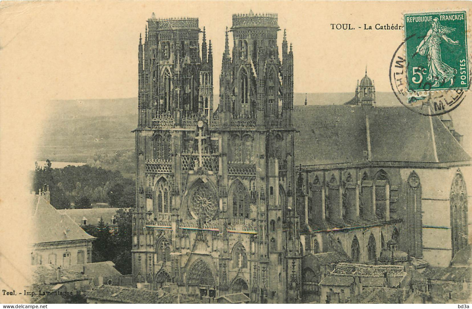 54  - TOUL - LA CATHEDRALE - Toul