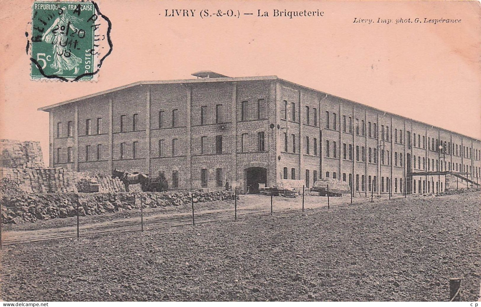 Livry Gargan - La Briquetterie   -   CPA °J - Livry Gargan