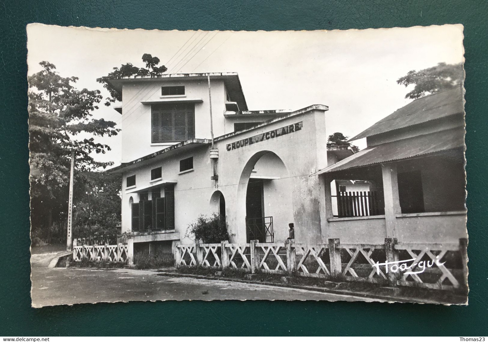 Libreville, Le Groupe Scolaire, Lib "Au Messager", N° 158 - Gabon