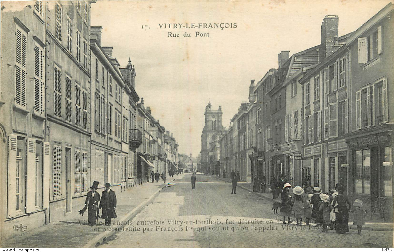 51 -  VITRY LE FRANCOIS - RUE DU PONT - Vitry-le-François