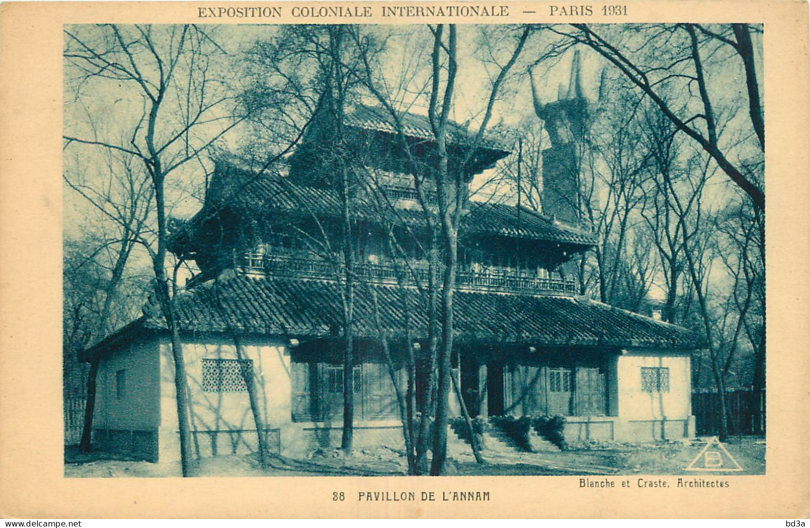 75 - PARIS - EXPOSITION COLONIALE INTERNATIONALE 1931 - PAVILLON DE L'ANNAM - Ausstellungen