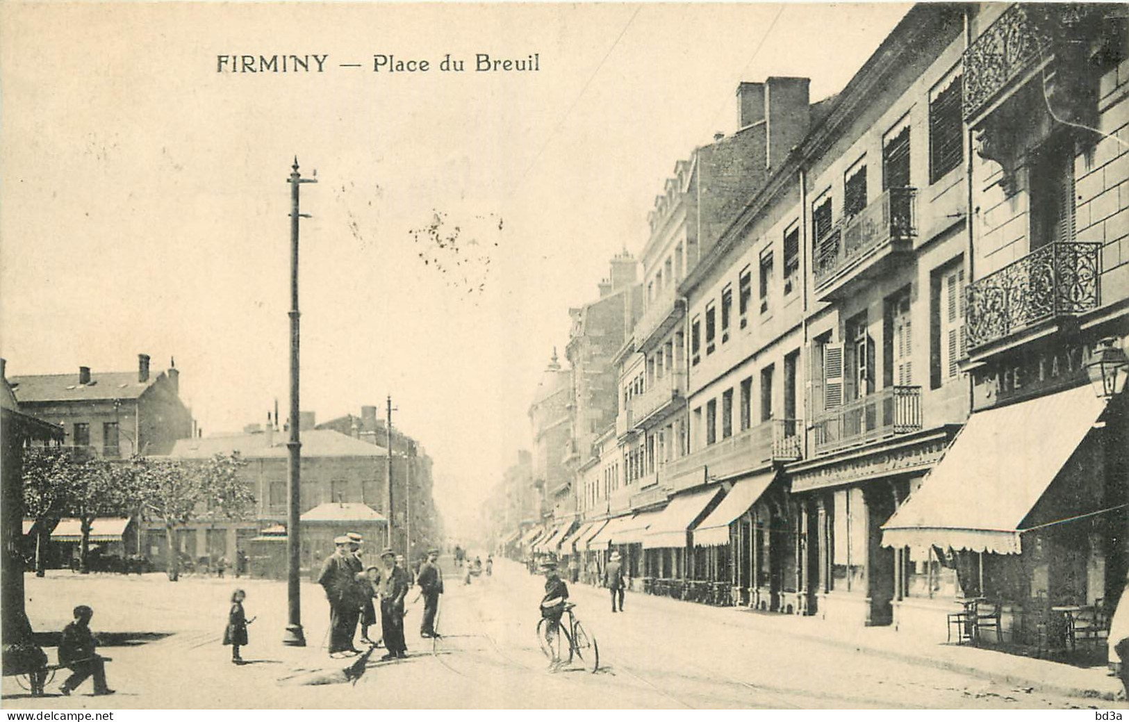  42 -  FIRMINY -  PLACE DU  BREUIL - Firminy