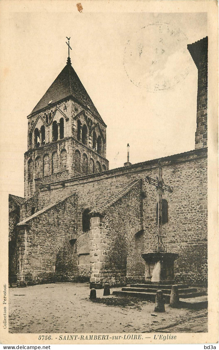 42 - SAINT RAMBERT SUR LOIRE - L'EGLISE - Saint Just Saint Rambert