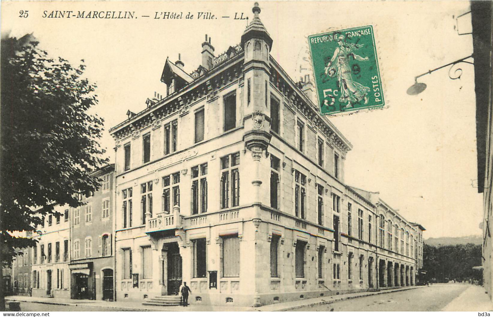 38 - SAINT MARCELLIN - L'HOTEL DE VILLE - Saint-Marcellin
