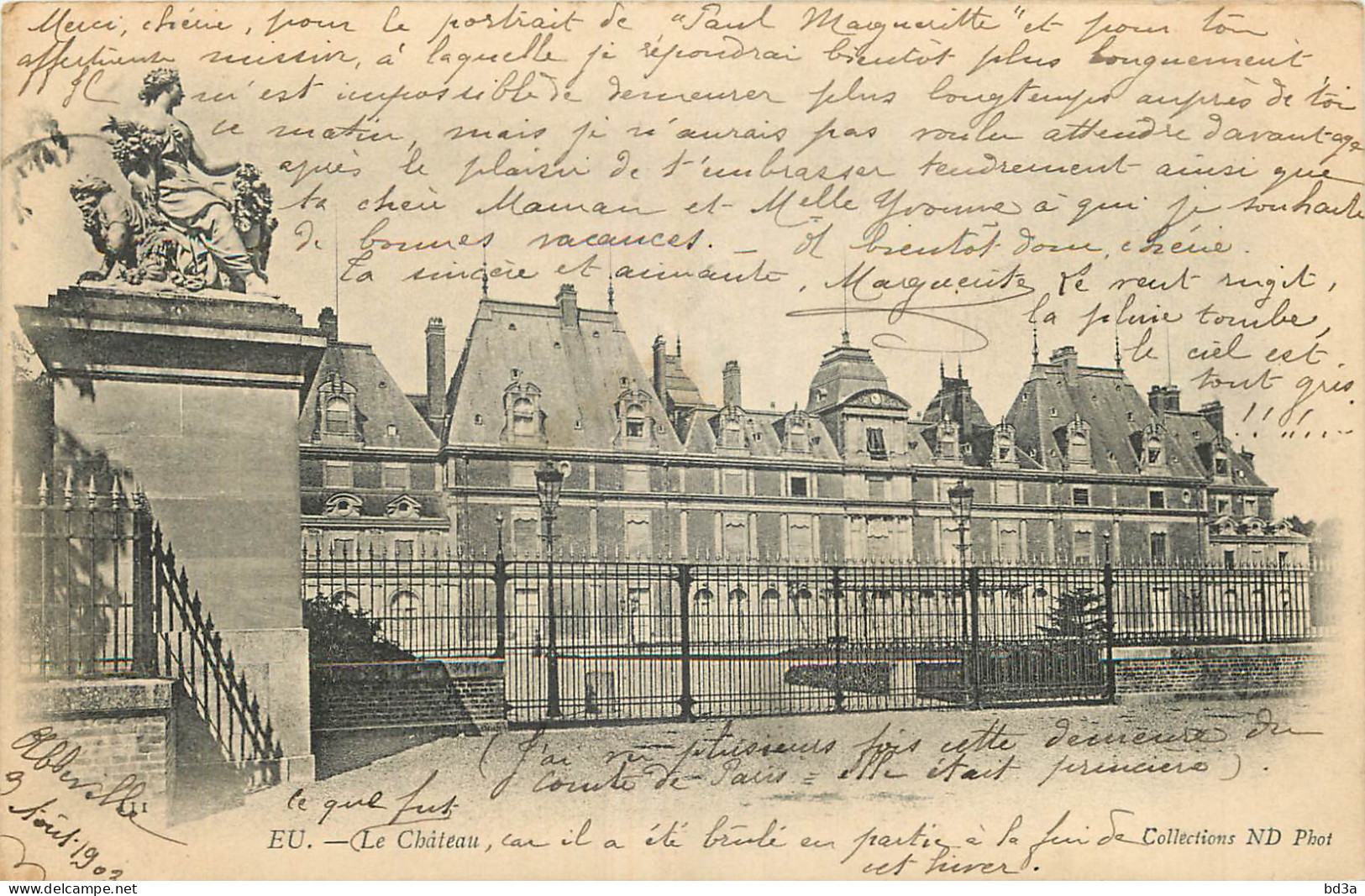 76 -  EU - LE CHATEAU - Eu