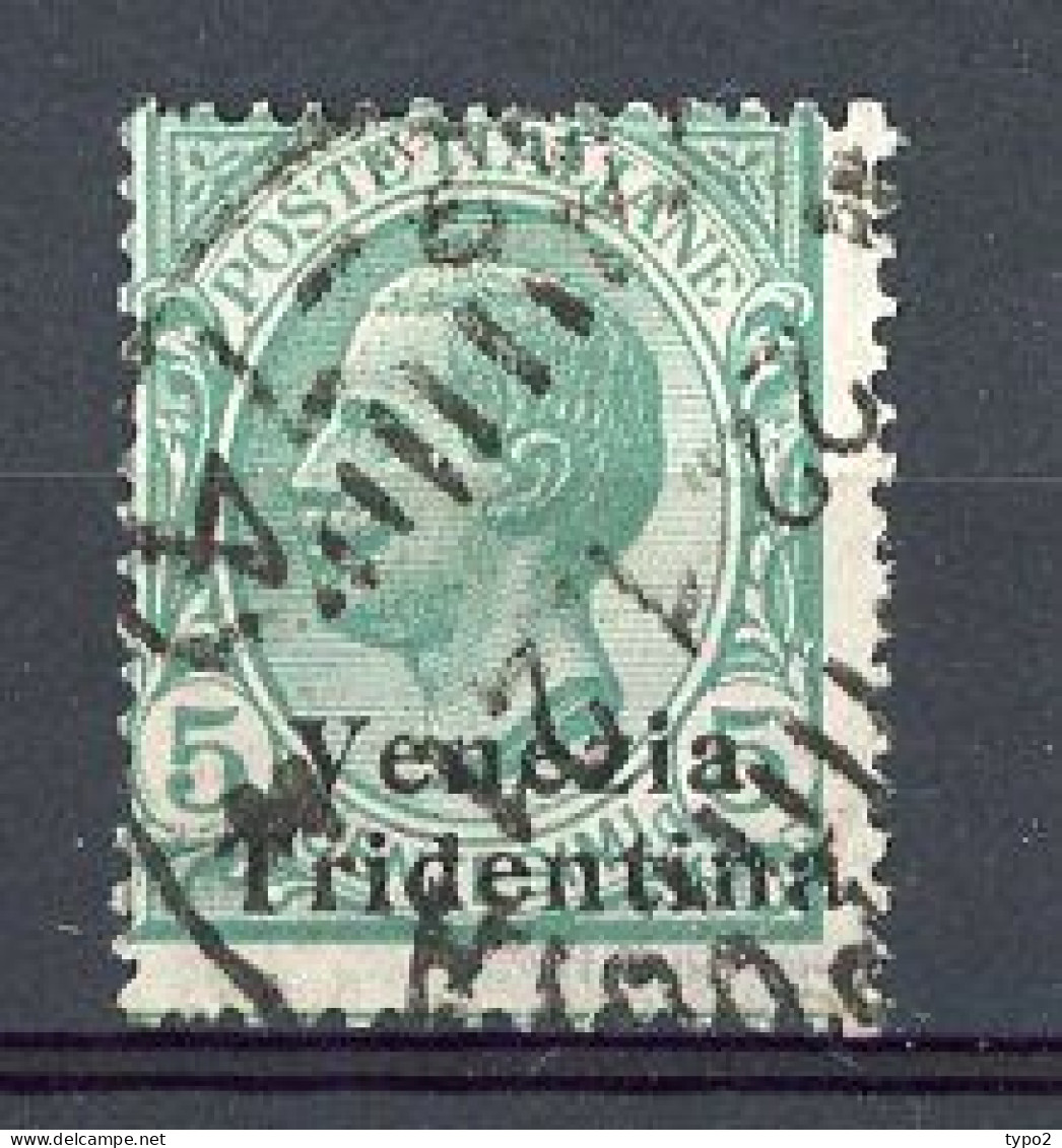 TRENTIN  Yv. SA, N° 21 (o) 5c  Timbres D'Italie 1901-1917 Surchargés Cote 5 Euro BE  2 Scans - Trentin