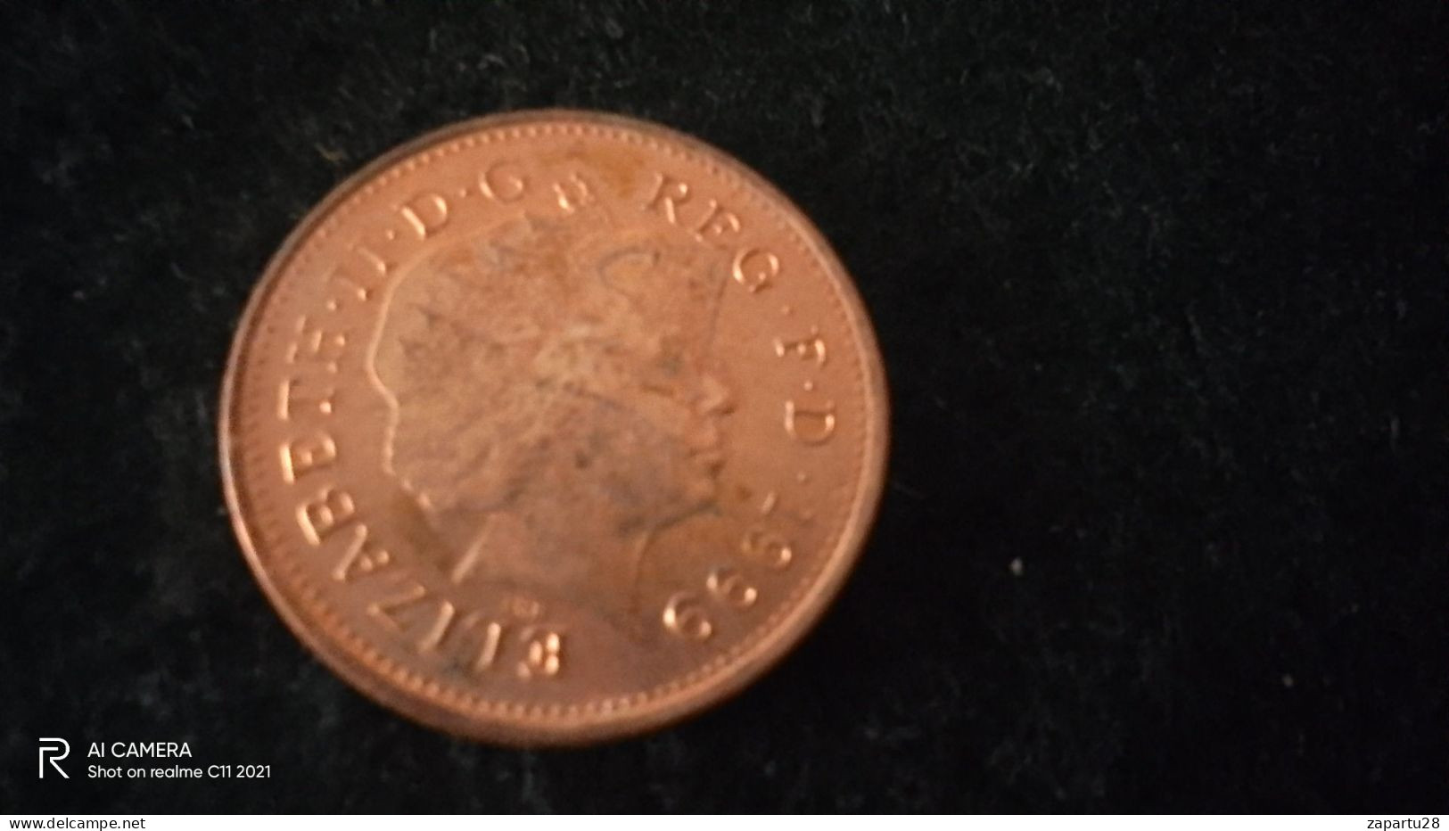 İNGİLTERE-1999    ONE  CENT    XF- - 1 Penny & 1 New Penny