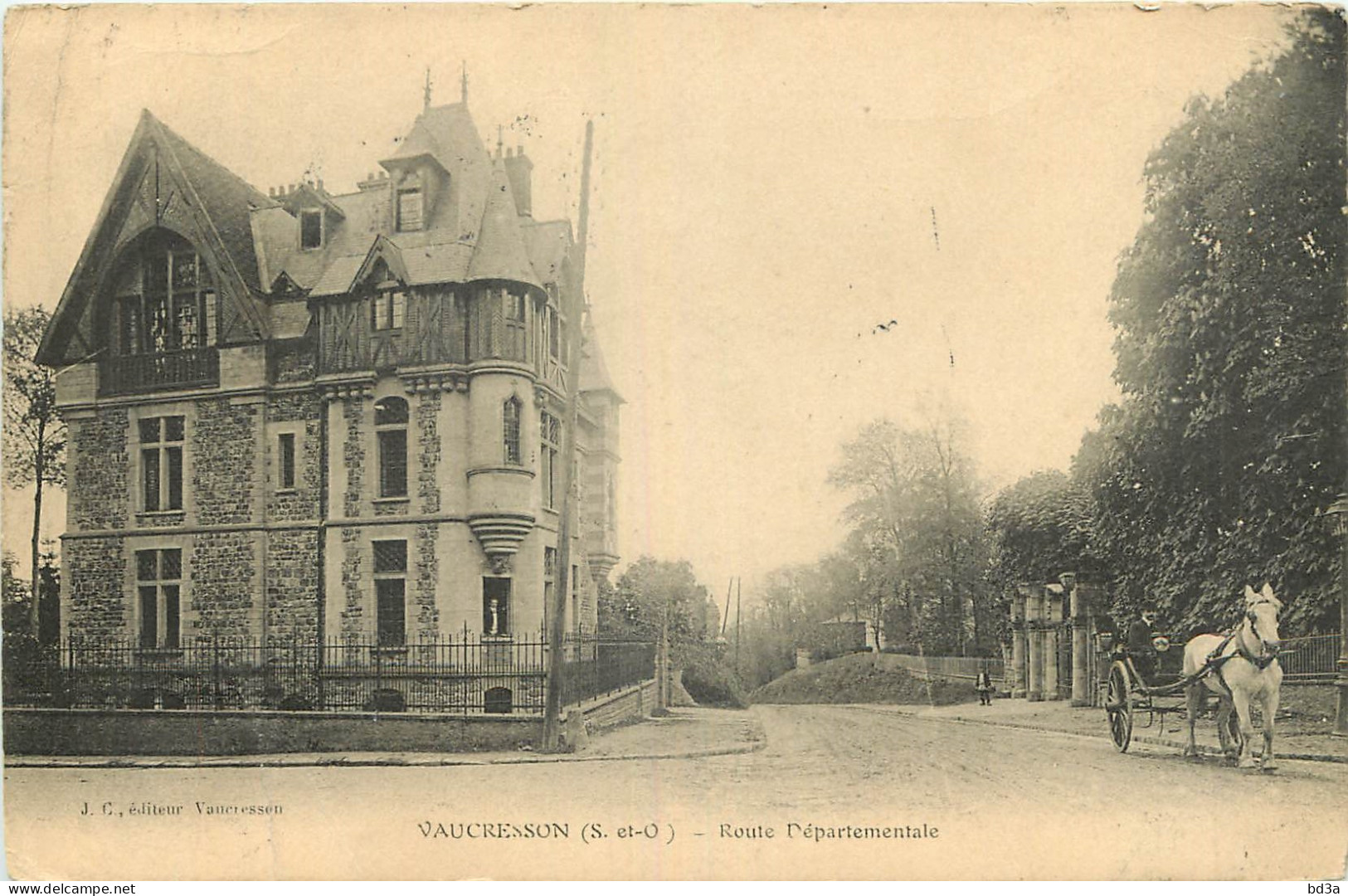 92 -  VAUCRESSON -  ROUTE DEPARTEMENTALE  - Vaucresson