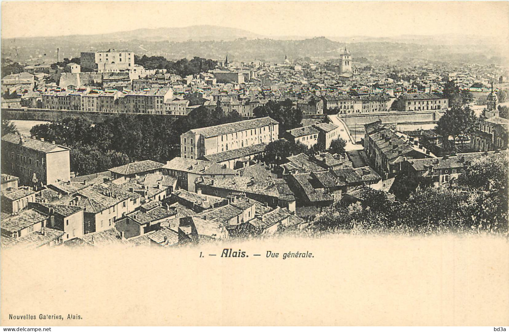 30 - ALAIS -  VUE GENERALE - Alès