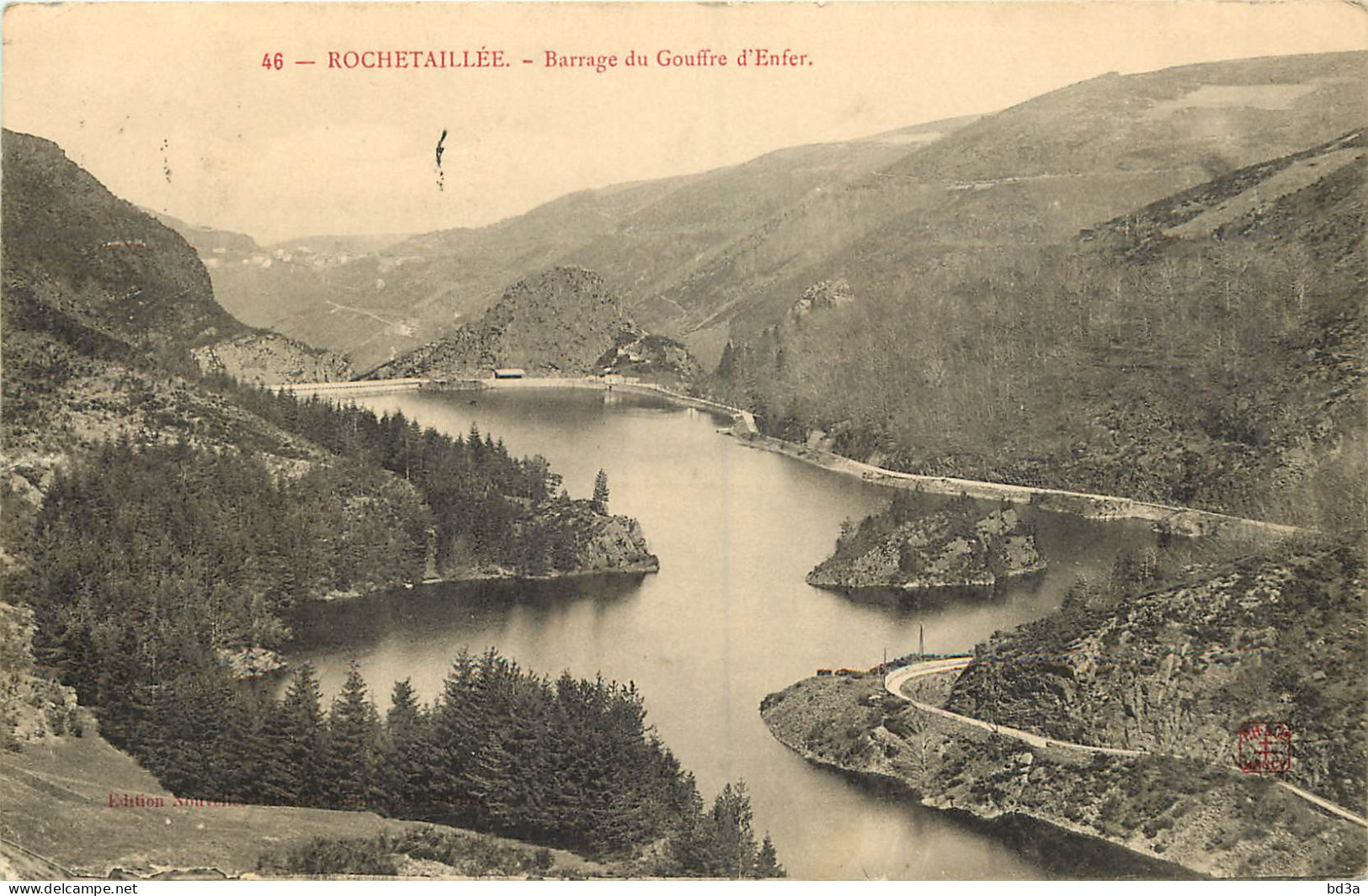 42 -  ROCHETAILLEE - BARRAGE DU GOUFFRE D'ENFER - Rochetaillee