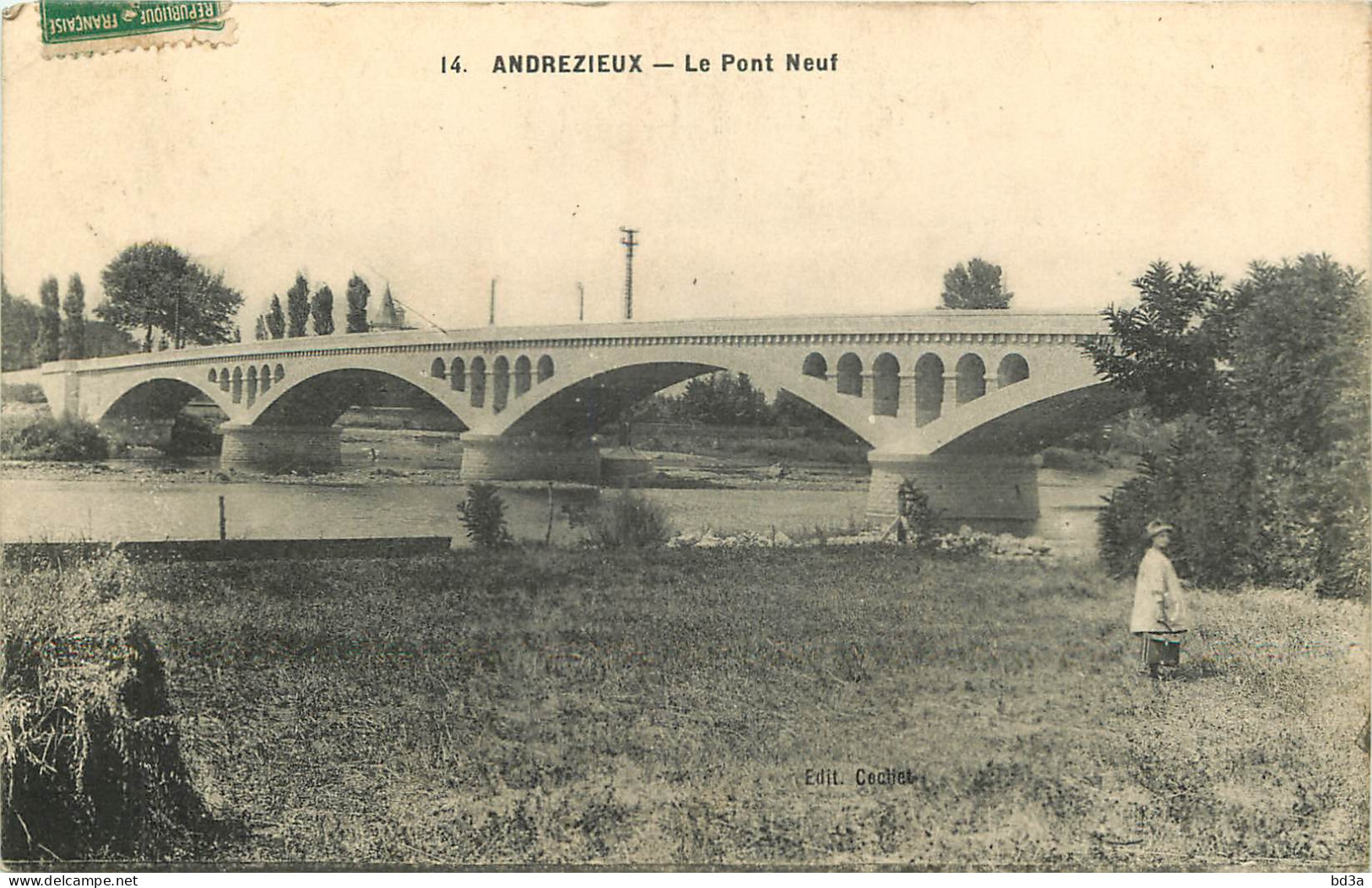 42 -  ANDREZIEUX - LE PONT NEUF - Andrézieux-Bouthéon