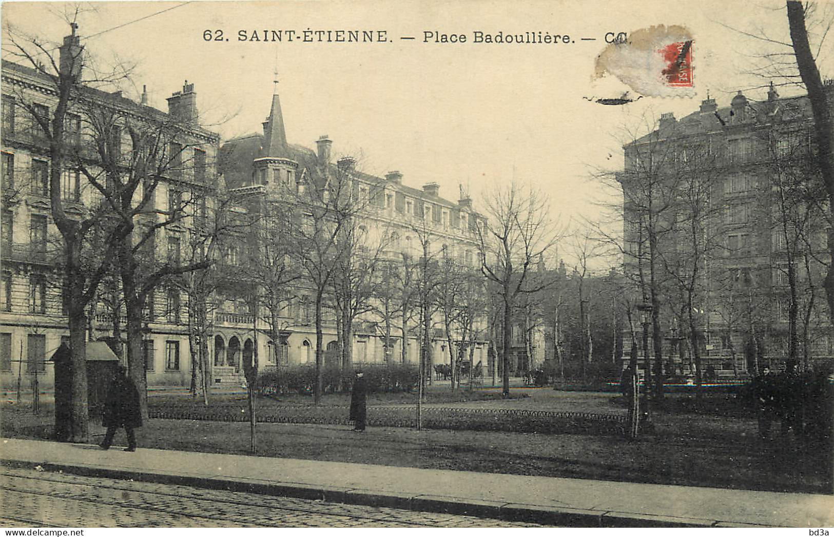 42 - SAINT ETIENNE -  PLACE BADOUILLIERE - Saint Etienne
