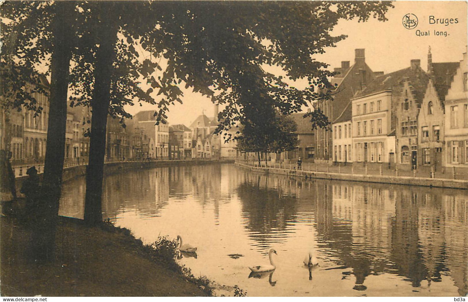 BELGIQUE - BRUGES - QUAI LONG - Brugge