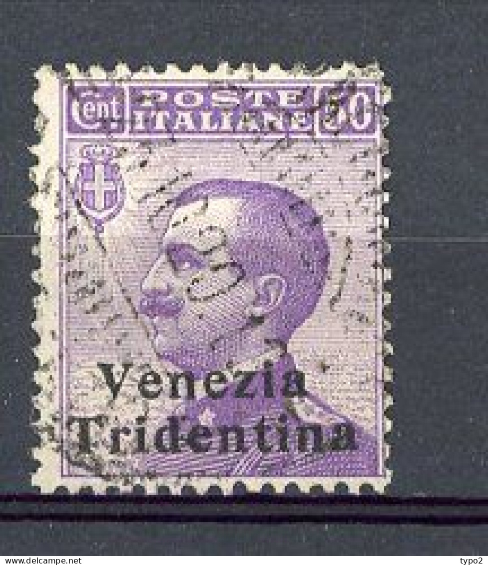 TRENTIN  Yv. SA, N° 26 (o) 50c  Timbres D'Italie 1901-1917 Surchargés Cote 80 Euro BE  2 Scans - Trentin
