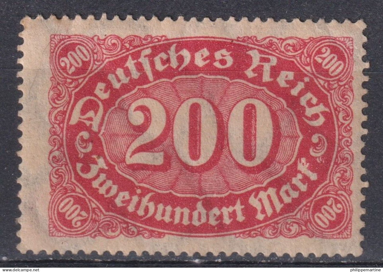 EP5 - Allemagne1922 - YT 183 (o) - Used Stamps
