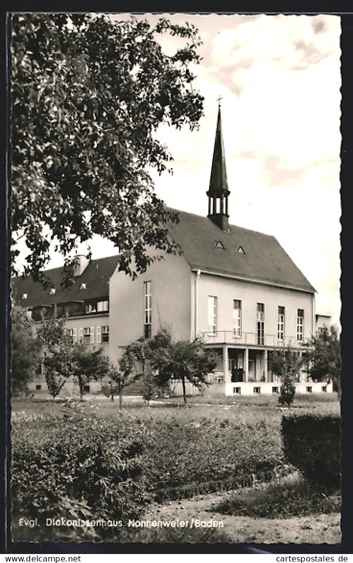 AK Nonnenweier / Baden, Evangelisches Diakonissenhaus  - Baden-Baden